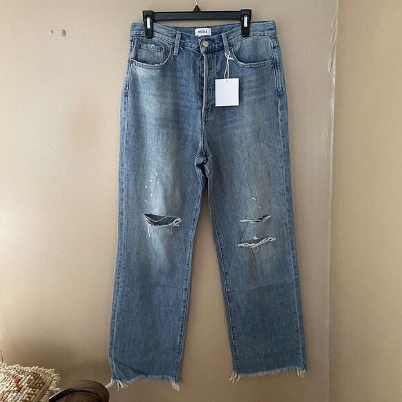 PISTOLA Cassie High Rise Classic Straight Denim Sz 31 Jeans Womens Bayview - Picture 3 of 9